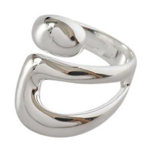 Ring Silver Plated Fashion Adjustable Size